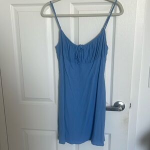 Aritzia Sunday Best Blue Dress